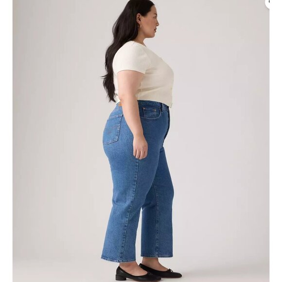 Levi's Premium Ribcage Straight Ankle Women's Jeans (plus Size) 22W - Picture 4 of 6